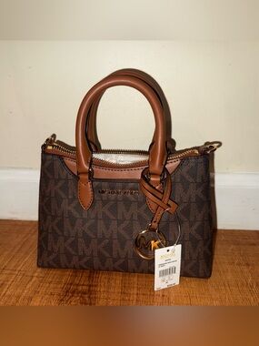 Michael Kors Small Logo Handbag with Crossbody